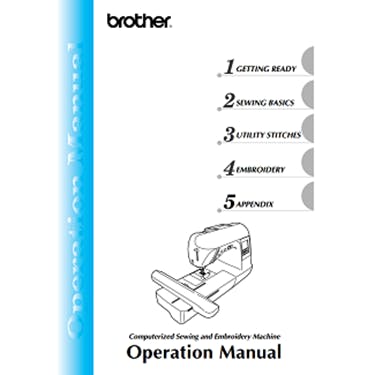Brother NV1000 Instruction Manual