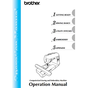 Brother NV1200 Instruction Manual