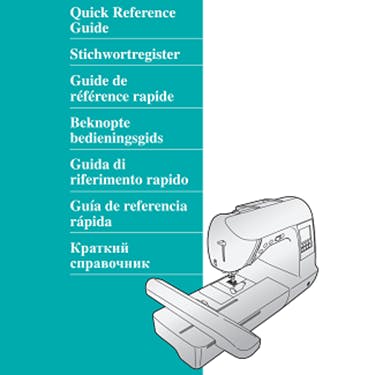 Brother NV1200 Quick Reference Guide