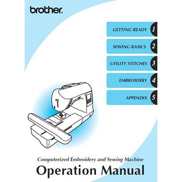 Brother Innov-is NV1250D Instruction Manual