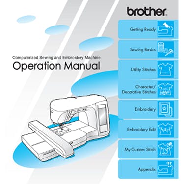Brother Innov-is NV2500D Instruction Manual