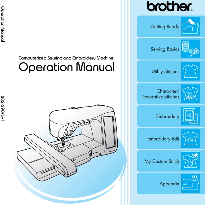Brother NV4000D Instruction Manual
