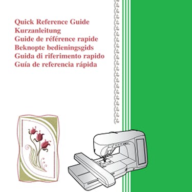 Brother Duetta 2 Innov-is 4750D Quick Reference Guide