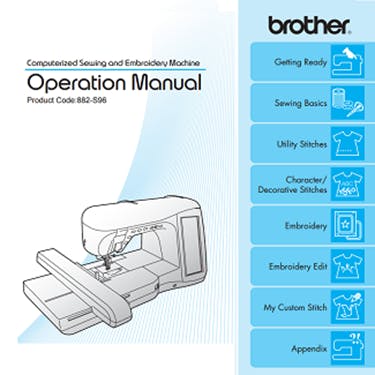 Brother Isodore Innov-is 5000 Instruction Manual