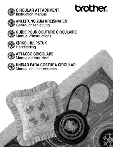 Brother Circular Attachment Instruction Manual
