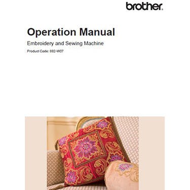Brother Quattro 3 NV6750D Instruction Manual