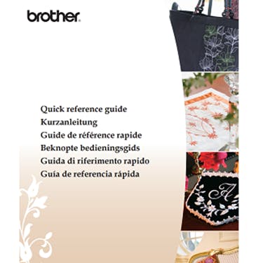 Brother Quattro 3 NV6750D Quick Reference Guide