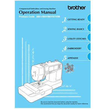 FREE Digital Manuals for Brother Innov-is NV950D - 1000's of Parts