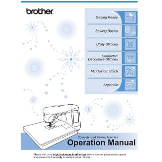 Brother Laura Ashley Innov-is NX2000 Instruction Manual
