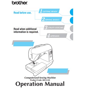 Brother NX250 Instruction Manual