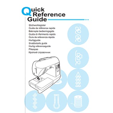 Brother NX250 Quick Reference Guide