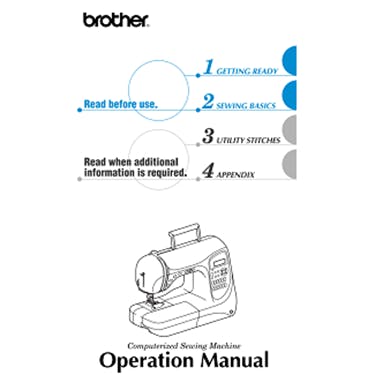 Brother NX400/PC420PRW Instruction Manual