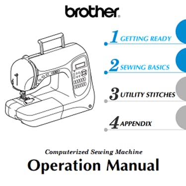 Brother NX600 Instruction Manual