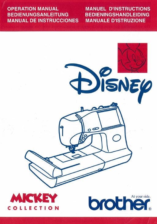 Brother PC8500D Disney Design Guide