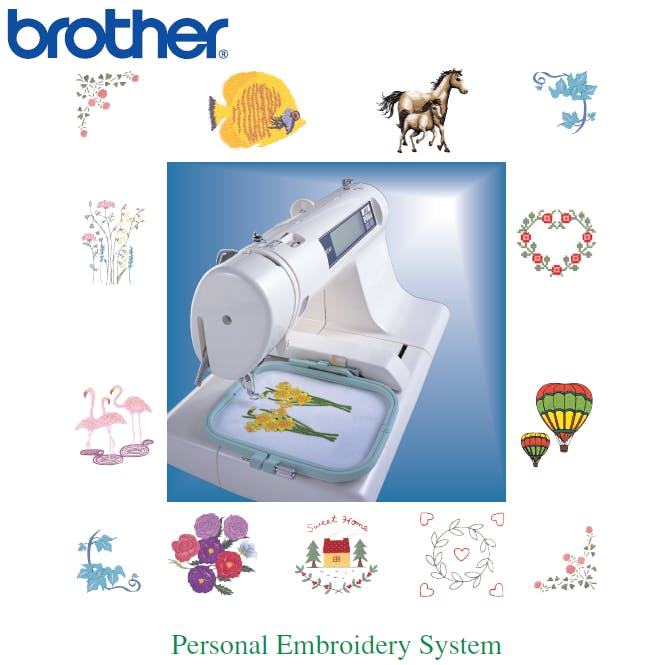 Brother PE170D Instruction Manual