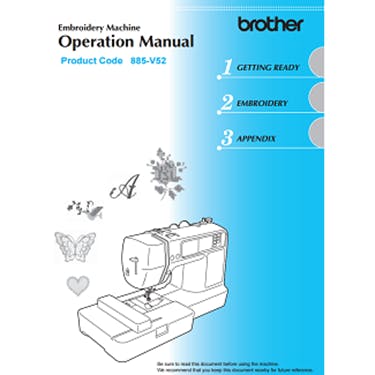 Brother PE540D Instruction Manual