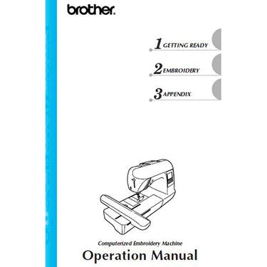 Brother PE700 Instruction Manual