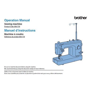 Brother PQ1500SLPRW Instruction Manual