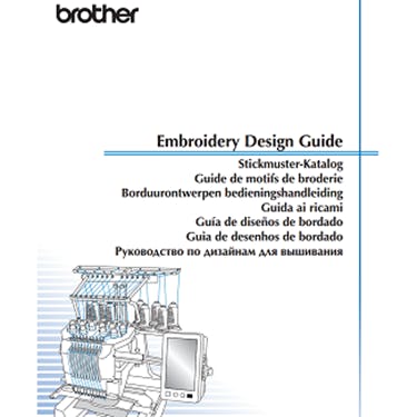 Brother PR1050X Embroidery Design Guide