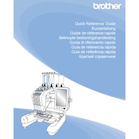 Brother PR680W Quick Reference Guide