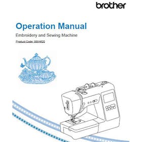 FREE Digital Manuals for Brother SE625 - 1000's of Parts - Pocono