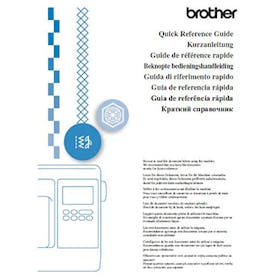 Brother SE625 Sewing Embroidery Machine Owners Instruction Manual 
