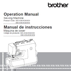 Brother XM2701 Instructional video. Accessories, parts of the machine, 