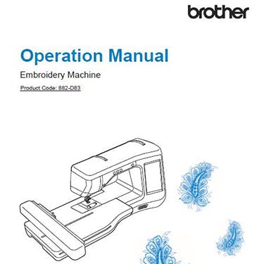 Brother Essence Innov-is VE2300 Instruction manual