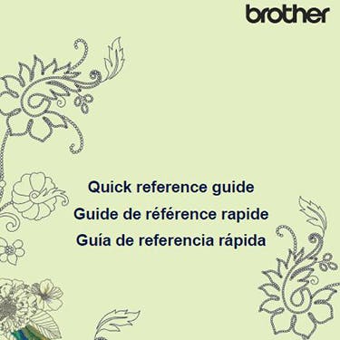 Brother Essence Innov-is VE2300 Quick Reference Guide