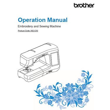 Brother Essence Innov-is VM5200 Instruction Manual