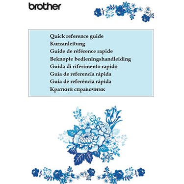 Brother Stellaire Innov-is XE1 Quick Reference Guide