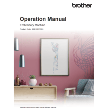 Brother XE2 Instruction Manual