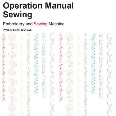 Brother Luminaire XP1 Sewing Instruction Manual