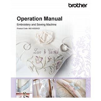 Brother XV8500D Instruction Manual