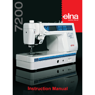 Elna 7200 Instruction Manual