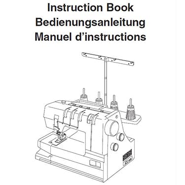 Elna Easy Cover Instruction Manual