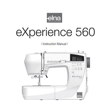 Elna eXperience 560 Instruction Manual