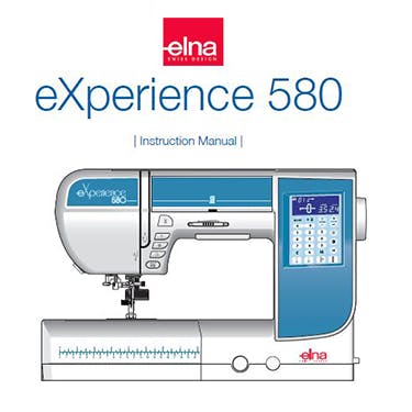Elna eXperience 580 Instruction Manual