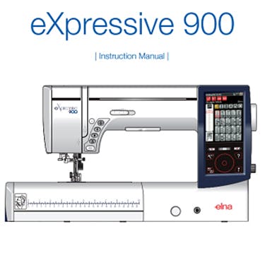 Elna eXpressive 900 Instruction Manual