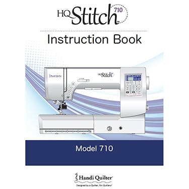 Handi Quilter Stitch 710 Instruction Manual