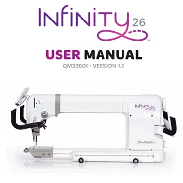 Handi Quilter Infinity Instruction Manual Version 1.2