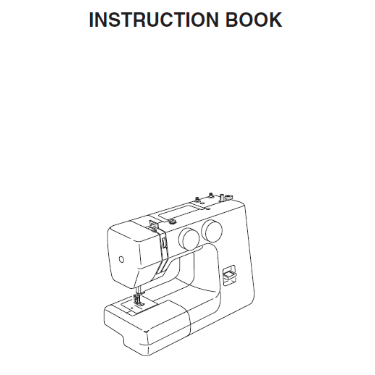 Janome 311PG Instruction Manual