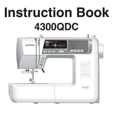 Janome 4300QDC Instruction Manual