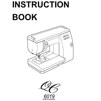 Janome 6019QC Instruction Manual