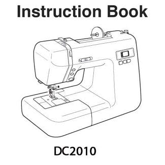 Janome DC2010 Instruction Manual