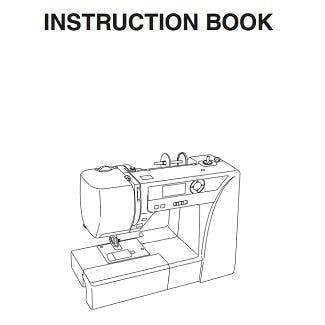 Janome DC2015 Instruction Manual