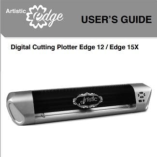 Color User's Guide Janome Artistic Edge Cutter 32 Pages Free Shipping 