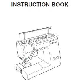 Janome HD5000 Instruction Manual