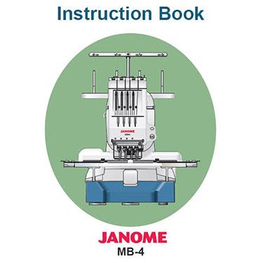Janome MB-4 Instruction Manual