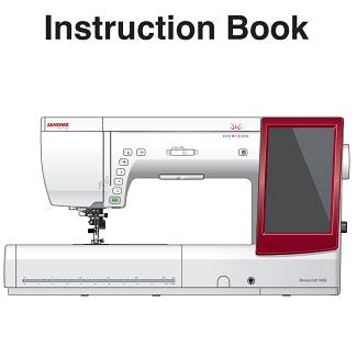 Janome MC14000 Instruction Manual